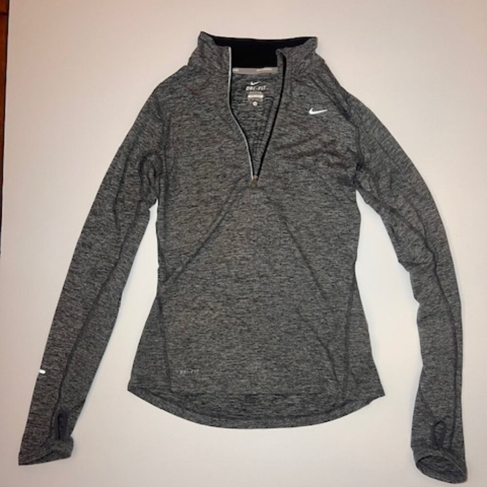 XS Women's Nike Dri-FIT quarter-zip pullover/long-sleeve training top